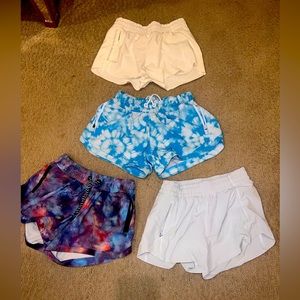 Athleta girls shorts size 8